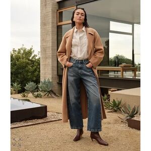 AG Adriano Goldschmied Blue Cropped Jeans